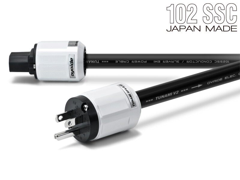 欧亚德Oyaide TUNAMI GPX-R V2 旗舰电源线 1.8米电源线 先声行货