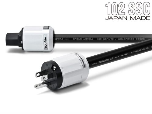 欧亚德Oyaide TUNAMI GPX-R V2 旗舰电源线 1.8米电源线 先声行货