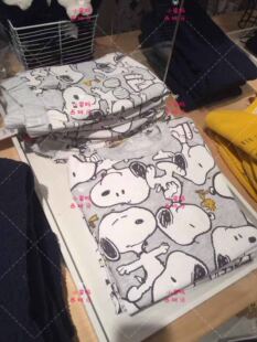 小蛮妈西班牙 Oysho 史努比Snoopy合作款圆领居家睡衣0209/926