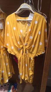 小蛮妈西班牙 OYSHO 波卡圆点连身短裤 1394/459 1394459 现货