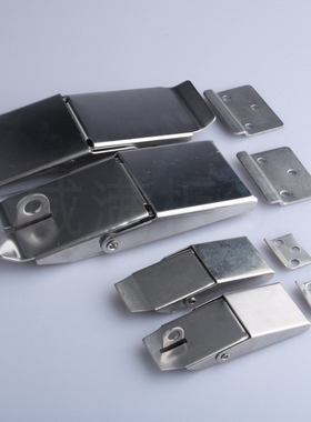 DK607-3A不锈钢弹簧搭扣锁开关控制配电器广告灯箱锁扣设备箱门扣