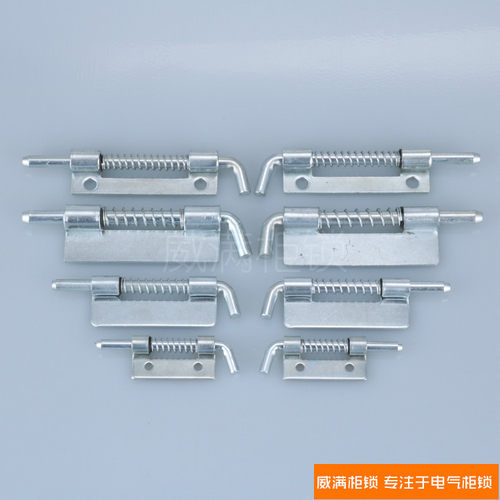 威满柜锁 CL225铰链 工业机柜平板焊接 HL035 配电柜弹簧插销