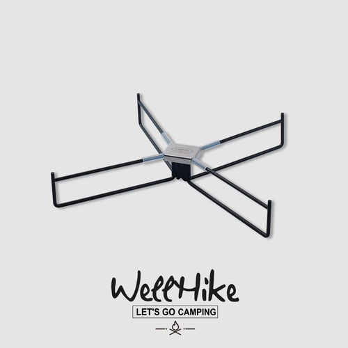 WELLHIKE金属撑杆户外露营工具保温箱铝箱支架X脚架折叠水桶底座