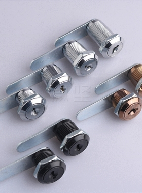 微坚MS403机械设备叶片转舌锁 抽屉柜门 信报箱锁 铁皮文件柜门锁