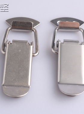 J106不锈钢小搭扣 小号锁扣 重型扁嘴拉扣 鸭嘴锁扣 弹簧搭扣卡扣