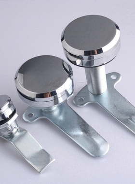 MS172-1-3-62不锈钢圆柱锁开关柜锁MS812控制机箱柜锁红色手柄锁