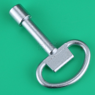 微坚不锈钢三角钥匙户外活动机箱柜钥匙控电柜开关柜门锁万能钥匙