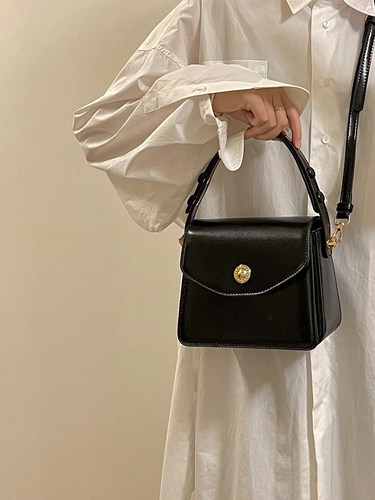 单肩斜挎包ins小众腋下包手提包