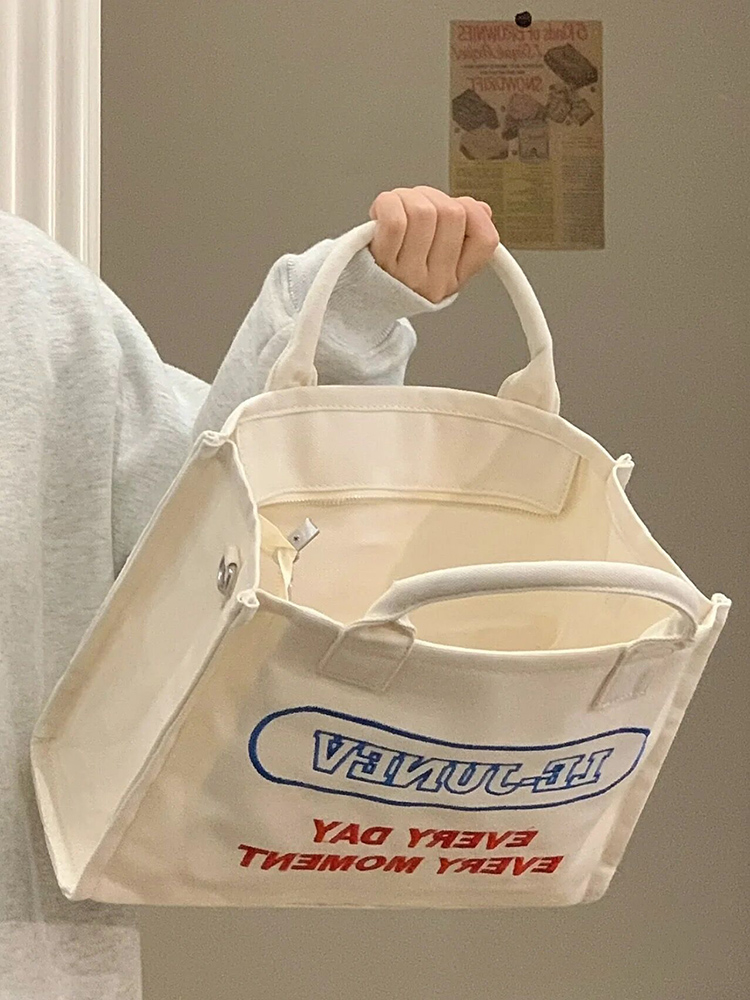 大容量帆布包学院风包袋