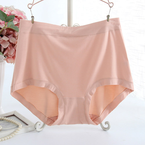 莫代尔大码内裤女中老年妈妈高腰