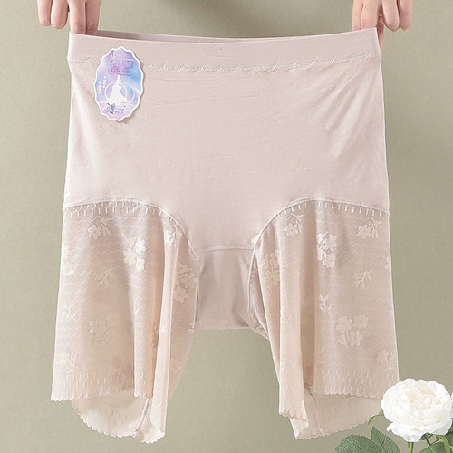夏季不卷边高腰安全裤女防走光
