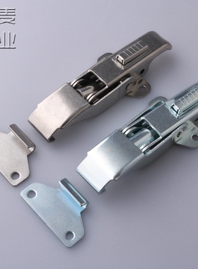 DK606工业设备柜锁 304不锈钢柜门搭扣 集装箱拉扣防松紧锁扣卡扣