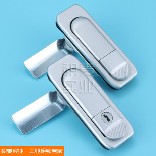 MS738 消防控制柜锁 图腾网络机箱柜门锁 现货 2平面锁 积麦