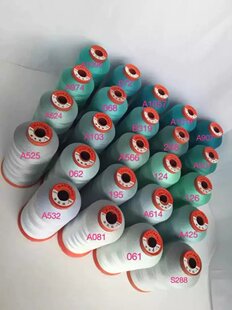 海成牌402涤纶缝纫线  4000Y  湖蓝.水蓝