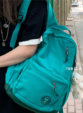 书包ins日韩原宿ulzzang百搭大容量校园双肩包初高中学生尼龙背包