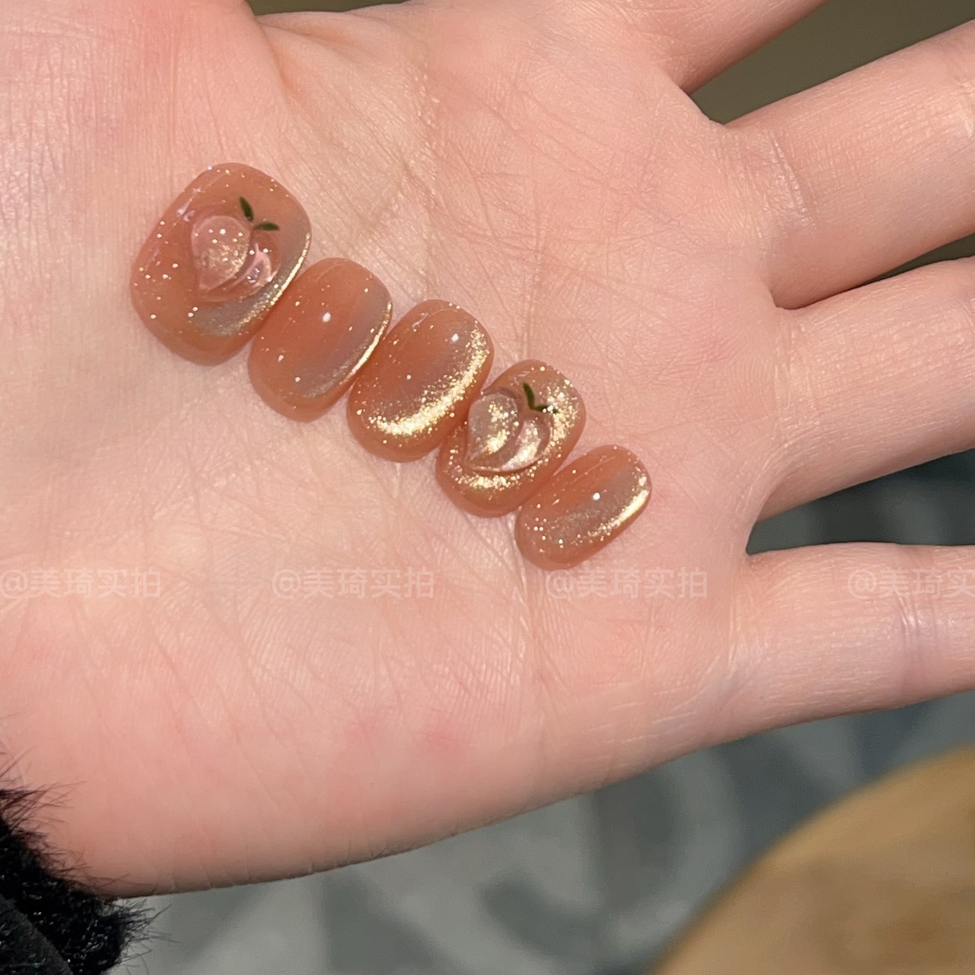 【瑶池仙桃】春夏立体雕花水蜜桃纯手工带盒子工具包416款