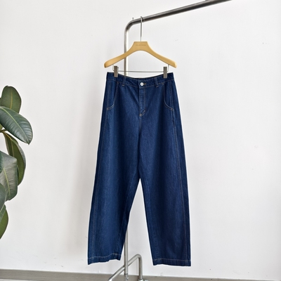 GOLDENBARRY|金和百瑞2025年505110女装丹宁蓝镰刀牛仔裤女