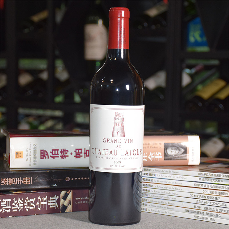2008拉图庄园红葡萄酒法国一级名庄原瓶装进口红酒chateau latour