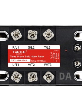 三相固态继电器TRT-3DA4840/10/25/60/80/100/120A直流控制交流