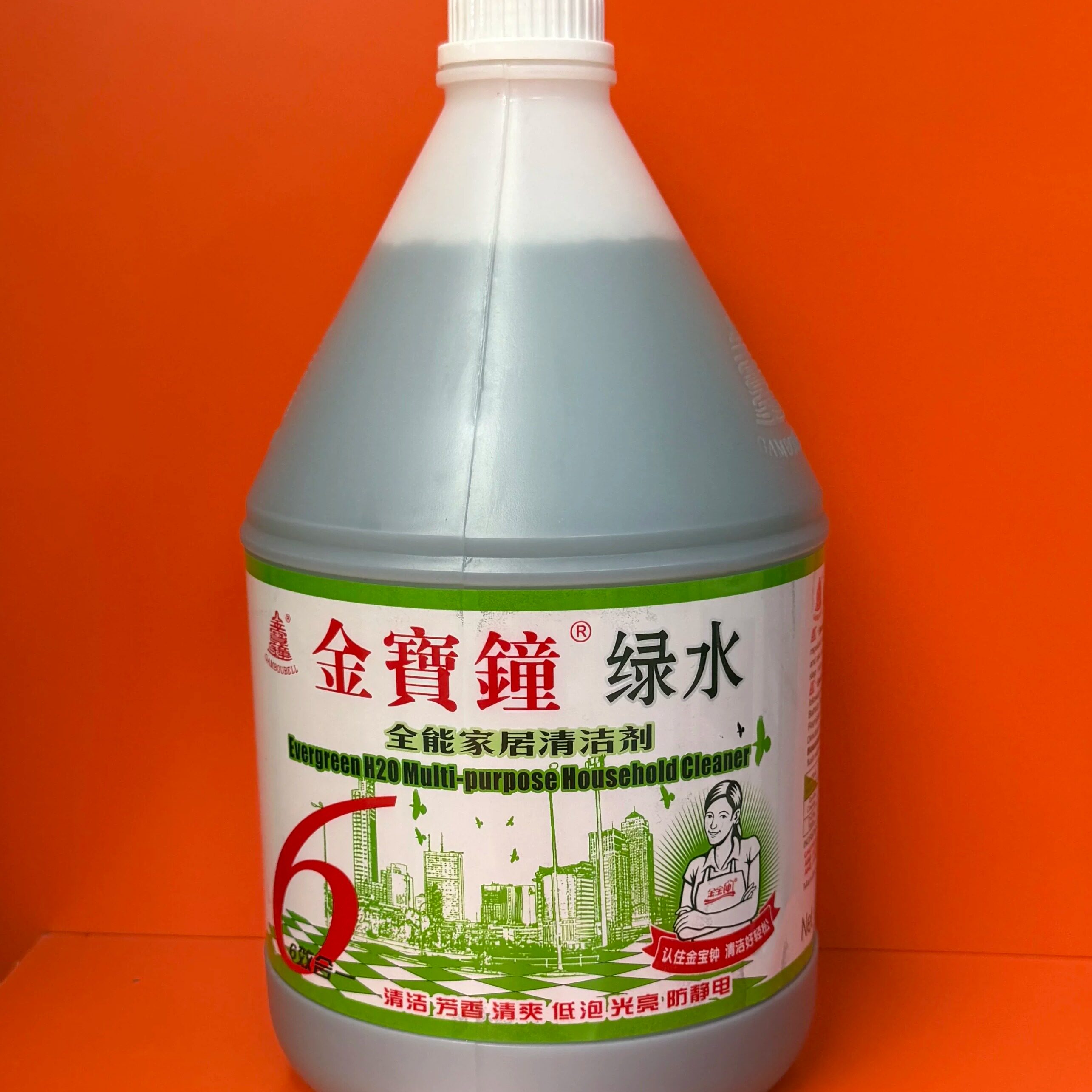 金宝钟绿水3.75L家用商用地板