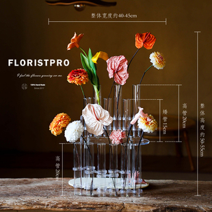 进口大丽花马蹄莲掌花康乃馨永生花稀有高端保鲜花家居室内装饰