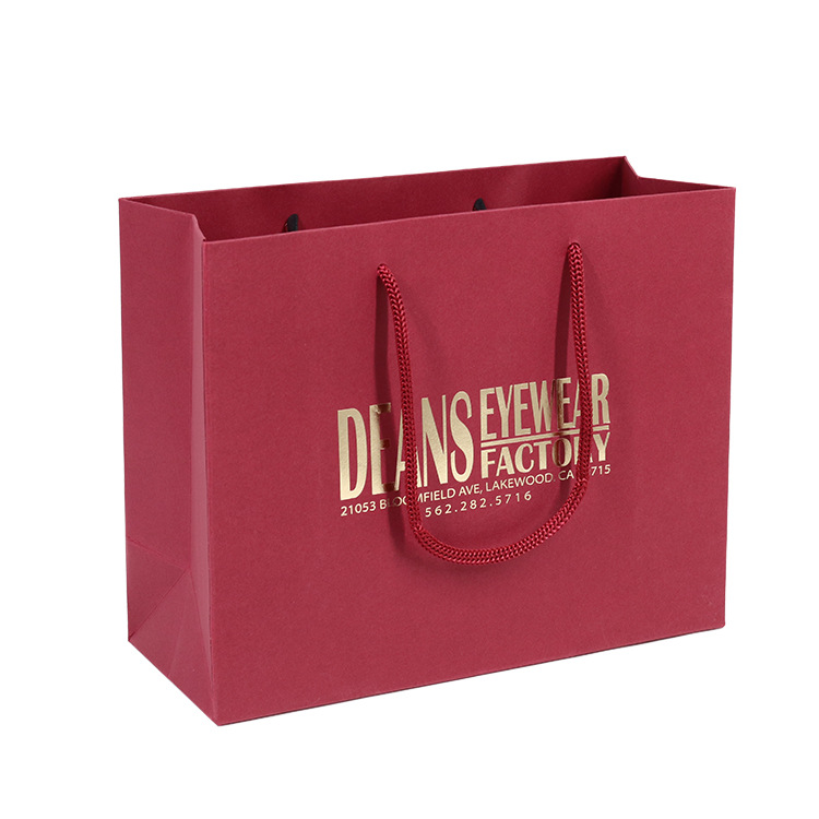 纸袋定制手提袋购物袋Custom Printed Your Own Logo Kraft Gift