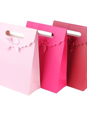 纸袋定制手提袋购物袋手提袋纸袋定 制迷你sacs en papier colore