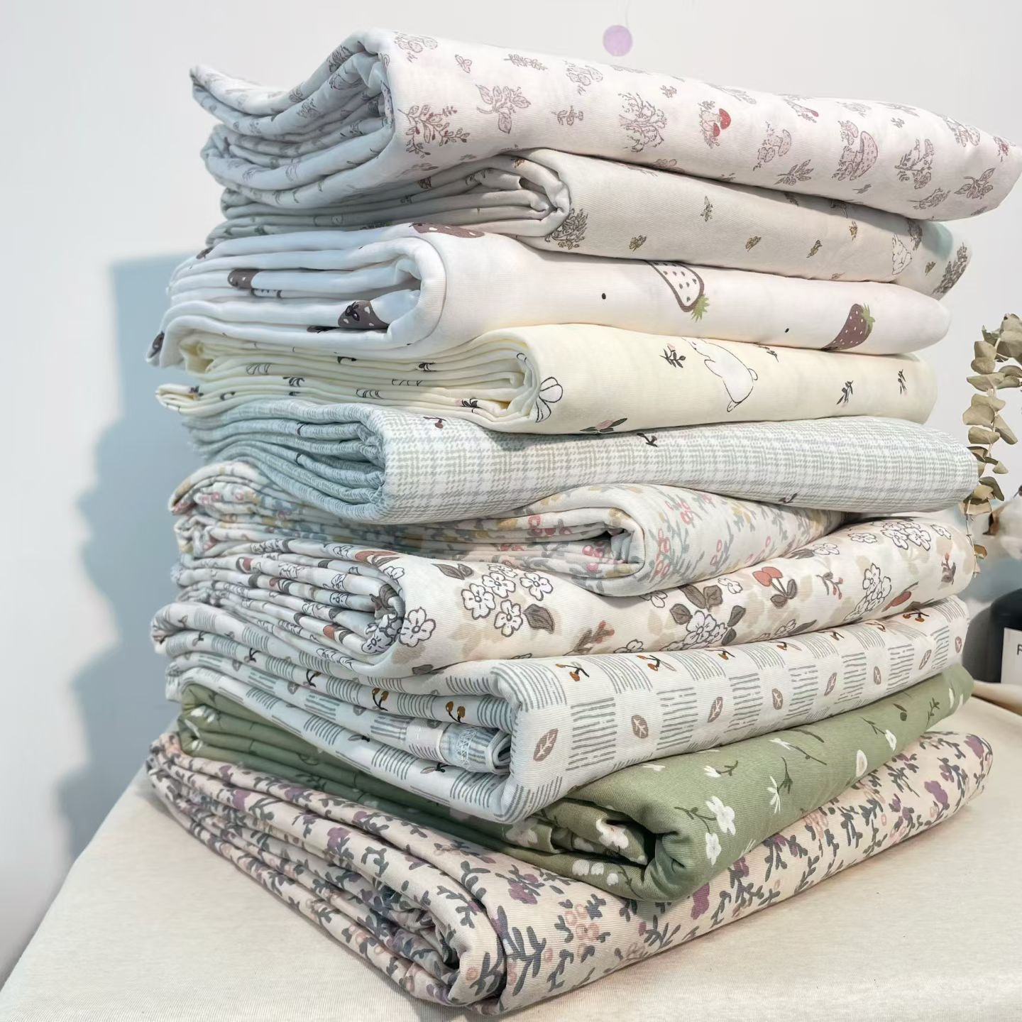 新款纯棉全棉针织棉双人200x230床单裸睡柔软舒适睡单