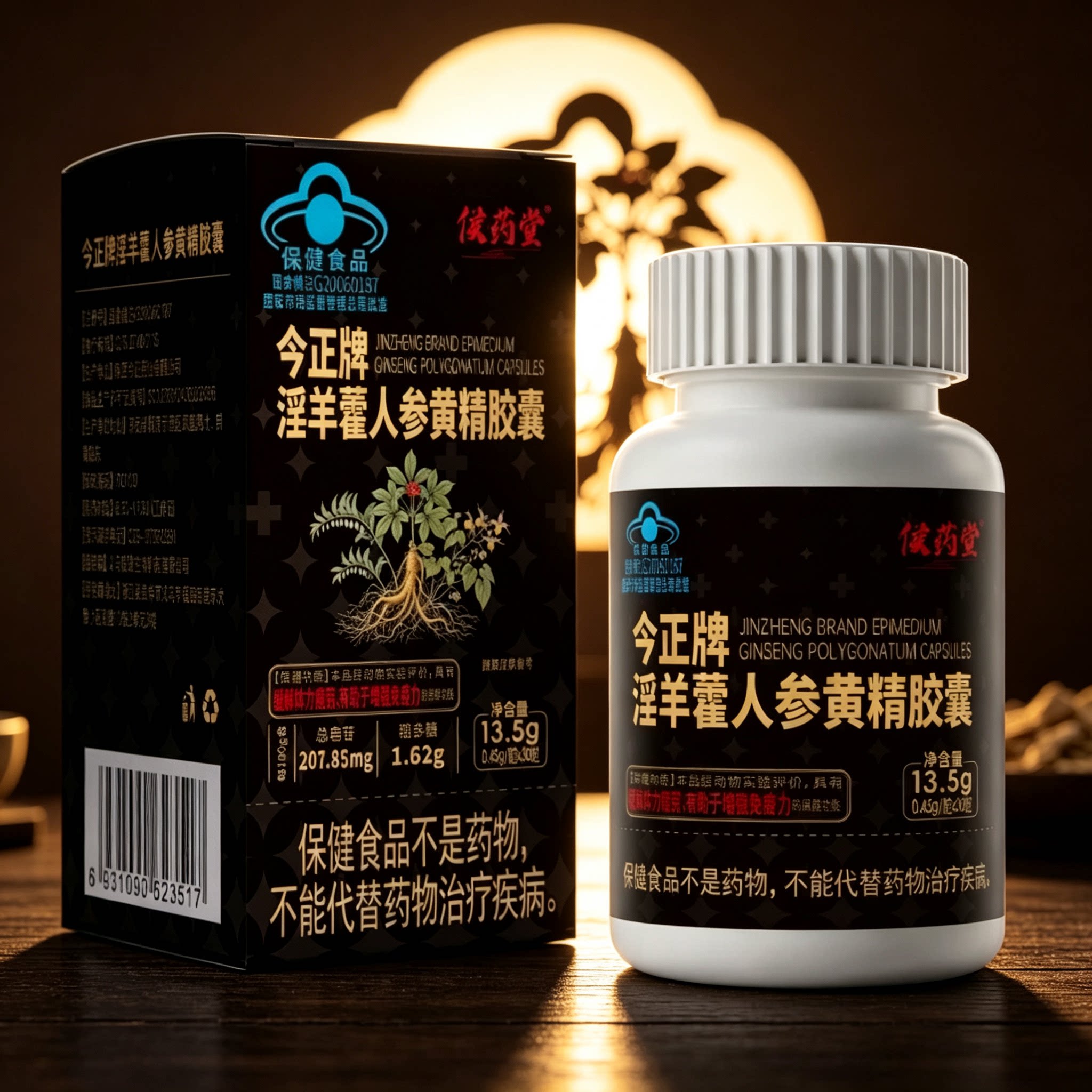 今正牌淫羊藿人参中老年男性保健
