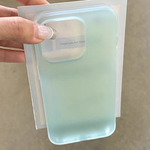 小众个性多色雾面磨砂适用iPhone15promax手机壳苹果14/13pro高级12/11透明女款xsmax创意xr/xs防摔8Plus软壳