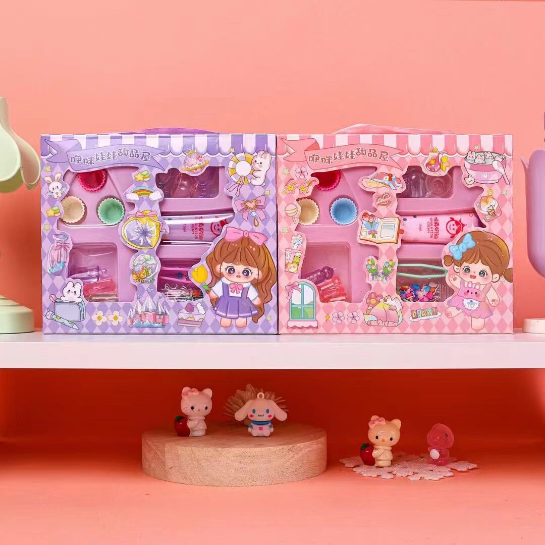 儿童DIY奶油胶仿真蛋糕玩具