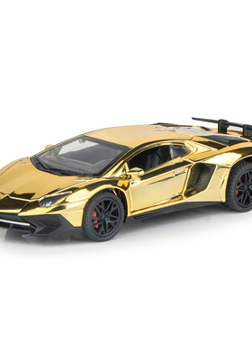 1/32合金电镀兰博LP750/770 /g800/牧马人/布加迪各类车模型摆件