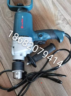 立邦低速钻16飞机钻正反调速手电钻三级变速1050w大功率钻钢铁钻