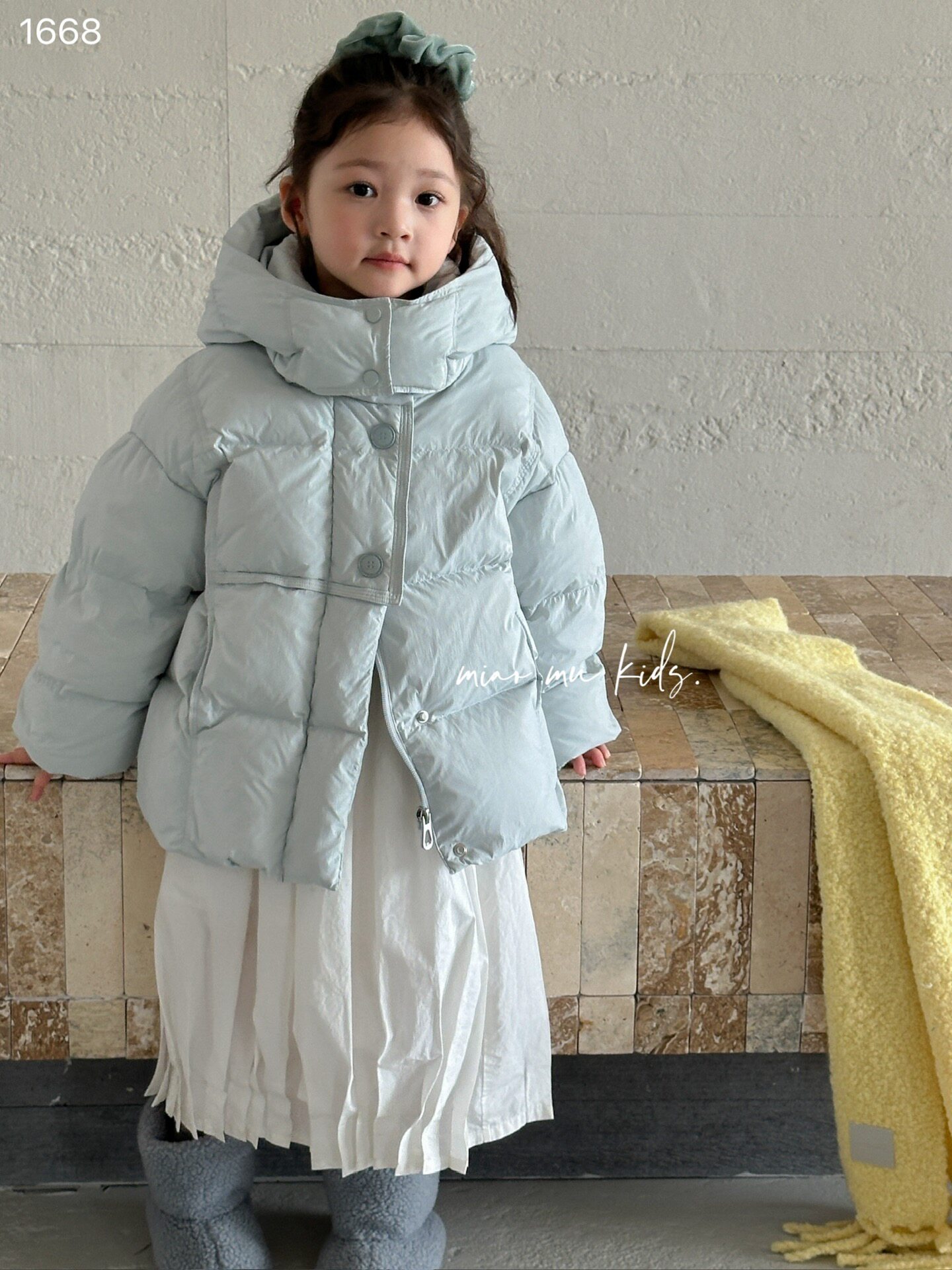 女童洋气羽绒服2025中大童韩版杜邦三防新国标90白鸭绒保暖面包服