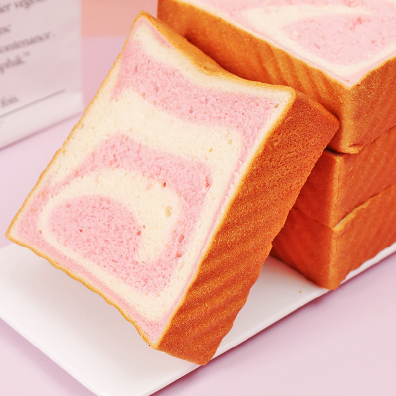 橡木盾树莓茉莉米厚切吐司