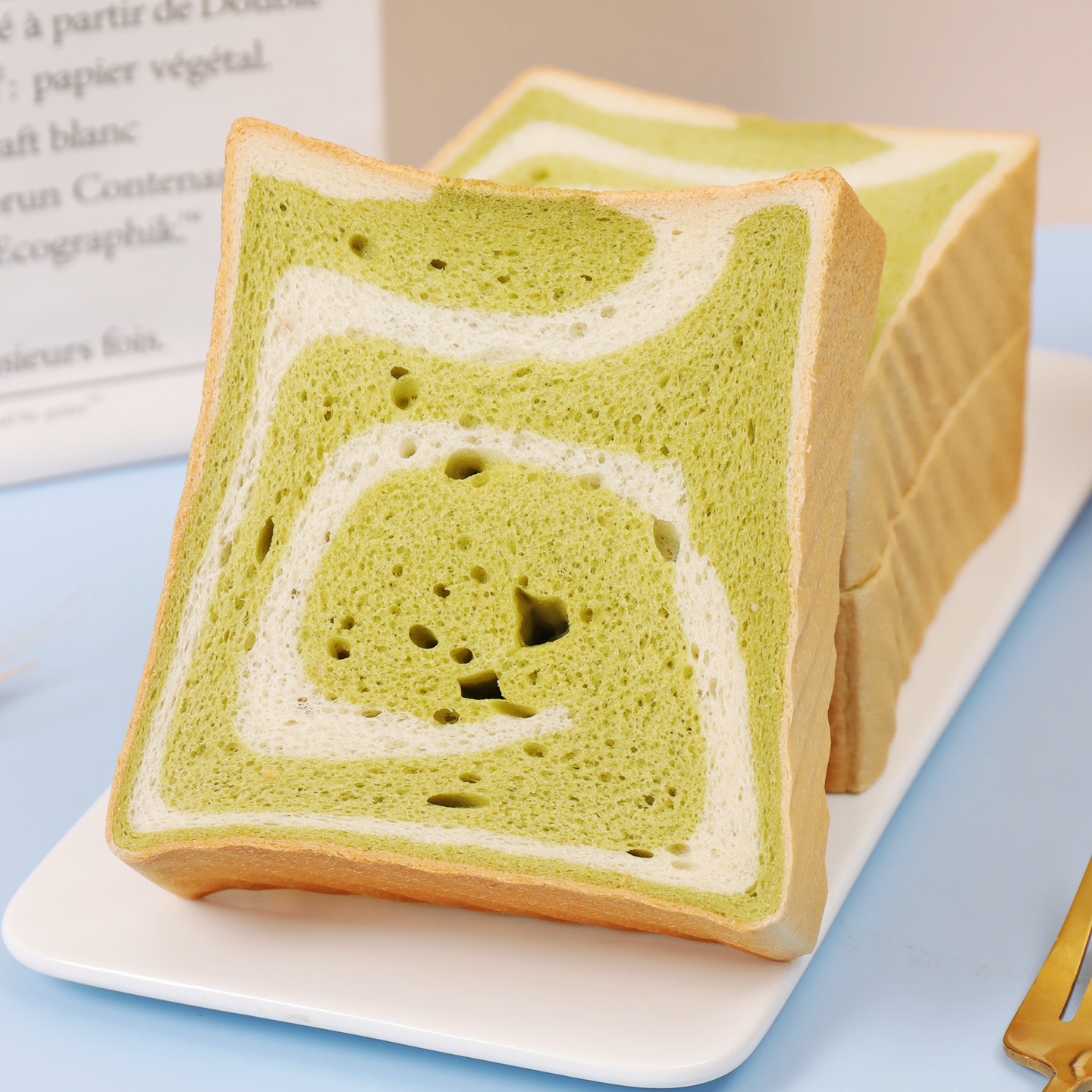 橡木盾斓斓米厚切吐司