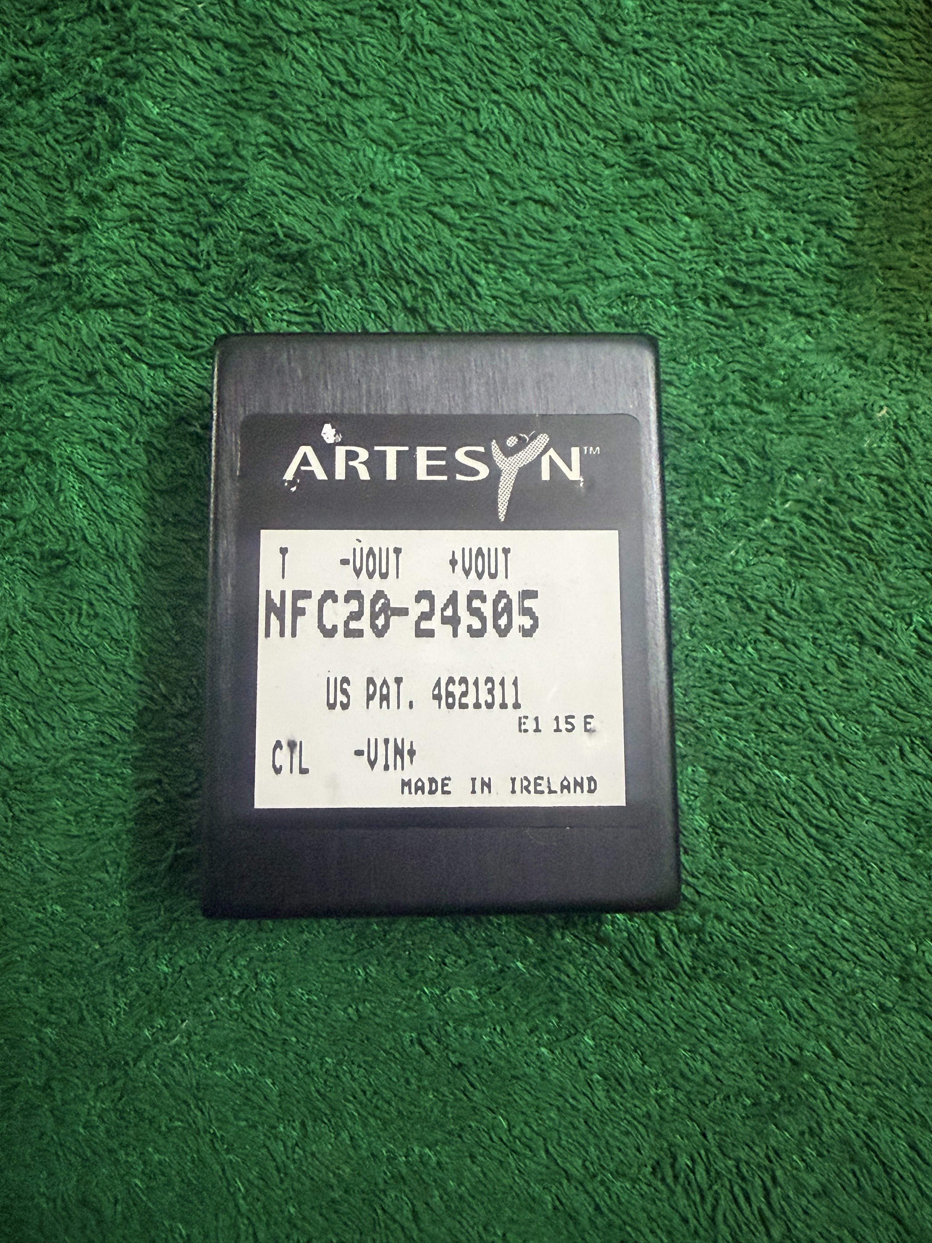 ARTESYN NFC20-24S05 原装电源模块 爱尔兰产  功能正常  议价