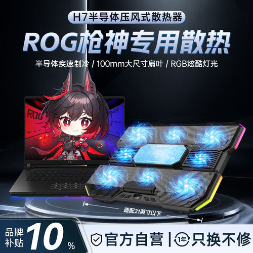 ROG枪神7/8/9/10plus专用散热器