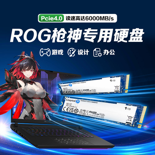 ROG枪神专用笔记本m2固态硬盘1t