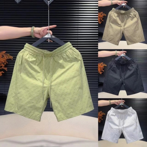 夏季透气男士简约舒适沙滩短裤潮