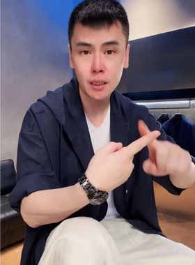 男士夏季薄款轻奢高级感连帽夹克