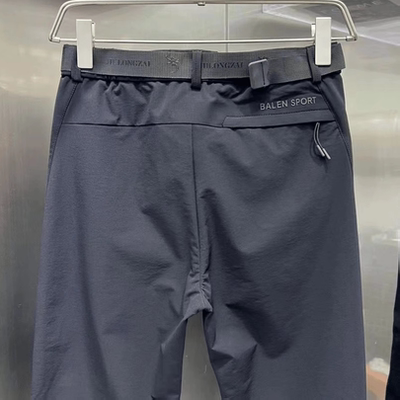 新款户外软壳冲锋裤男士