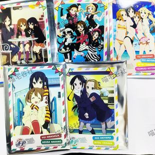 轻音少女 插画系列相卡盲抽 秋山澪平泽唯正版官谷