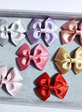 儿童发饰韩国仙女发夹女宝宝婴儿公主发卡红色蝴蝶结女童发饰潮品