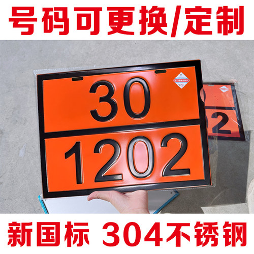 2025新国标不锈钢矩形标志牌