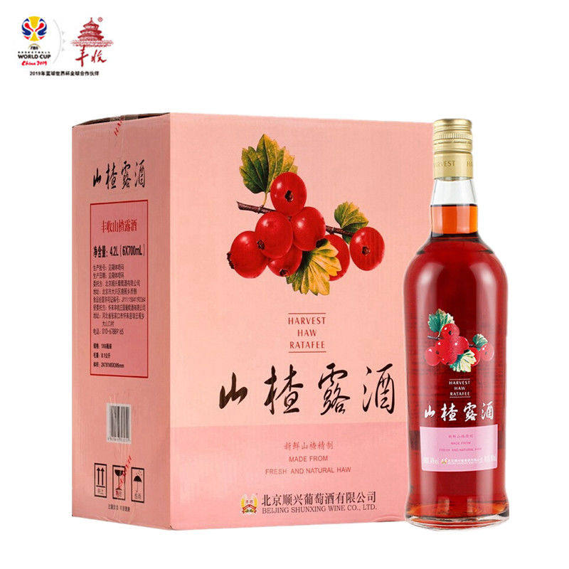 丰收山楂14度女士整箱包邮红酒