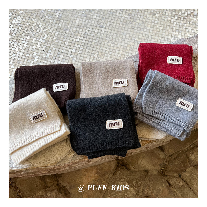 儿童围巾秋冬季韩系简约宝宝针织保暖围脖男女童防寒毛线围脖潮童,童装/婴儿装/亲子装,围巾,淘宝优惠券,粉丝福利购,淘宝优惠卷