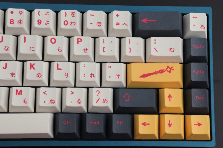 GMK ISHTAR ISHTAR 컬러 키캡 PBT 승화 체리 높이 기계식 키보드 129 키