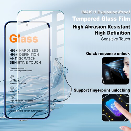 imak非全屏版 适用于谷歌Google Pixel 11 Pro XL高清钢化玻璃膜硬膜手机膜钢化高透保护膜防摔贴膜
