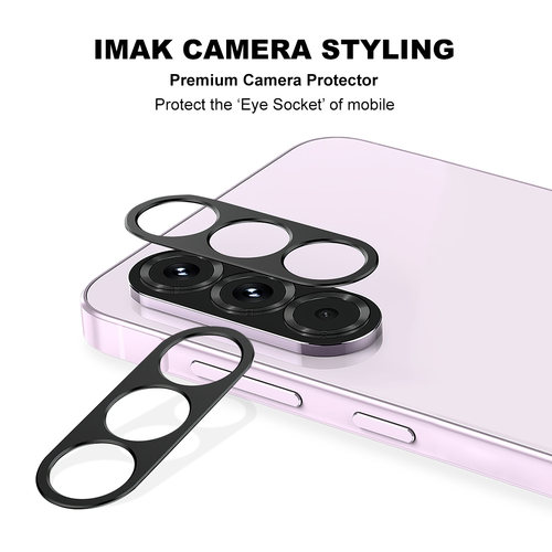 imak适用于三星Samsung Galaxy A37 A57 5G金属铠甲镜头圈后摄像头贴手机防爆保护圈耐磨镜头盖一体膜组